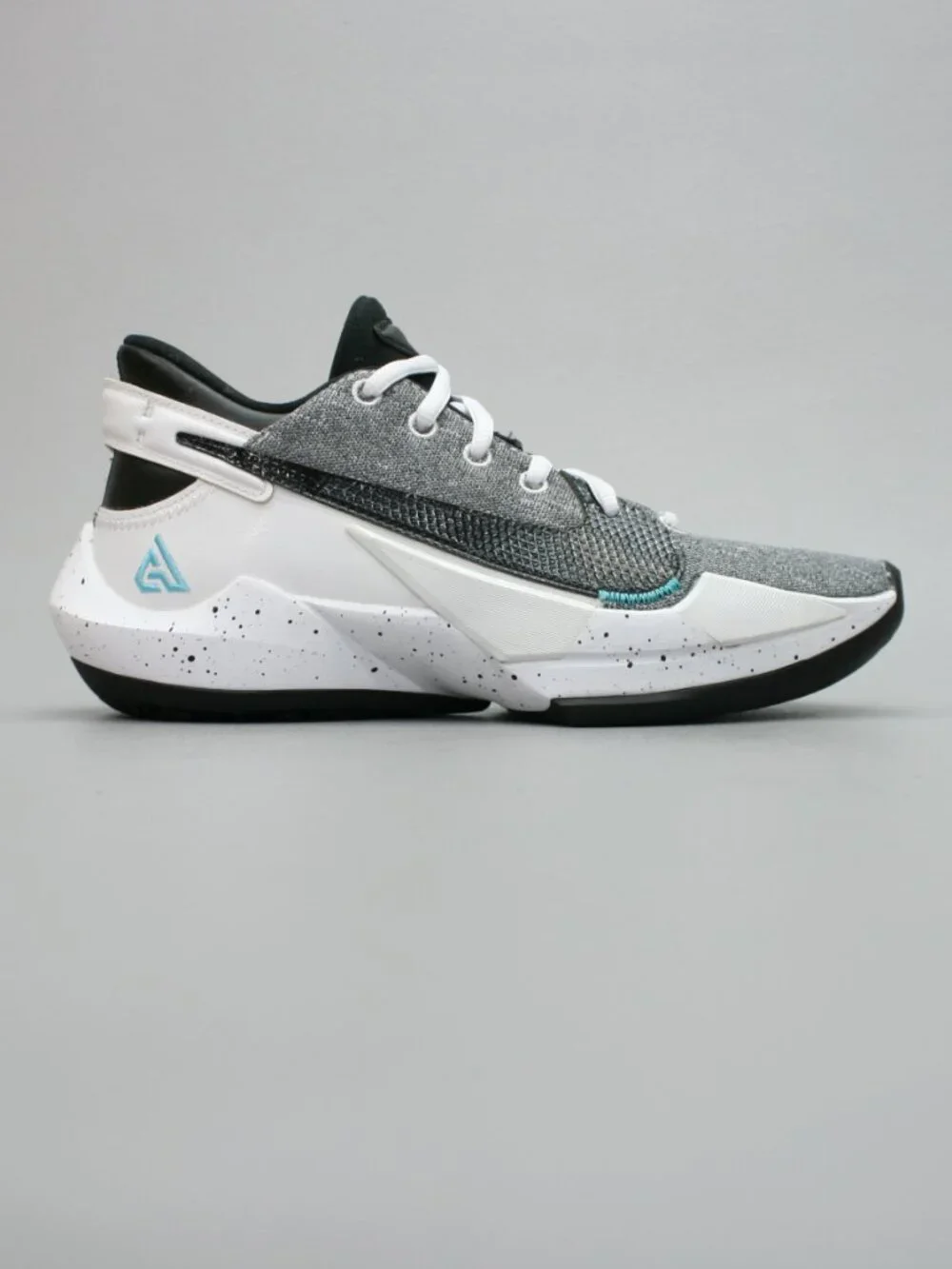 Nike Men's 6 Zoom Freak 2 Denim Mango Teal Giannis Gym Shoes Sneakers CK5424-101